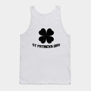 Metal Shamrock: St. Patrick's Day for Metal Fans Tank Top